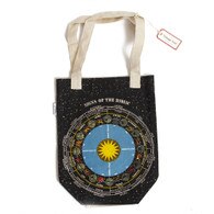 Cavallini, Canvas, Tote, Bag, Zodiac